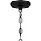 Quoizel Clifton Outdoor Hanging 1 Light Earth Black CLI1909EK - alternate 5